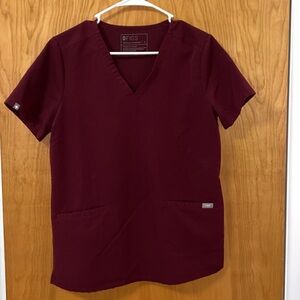 Womens Figs Scrub Top